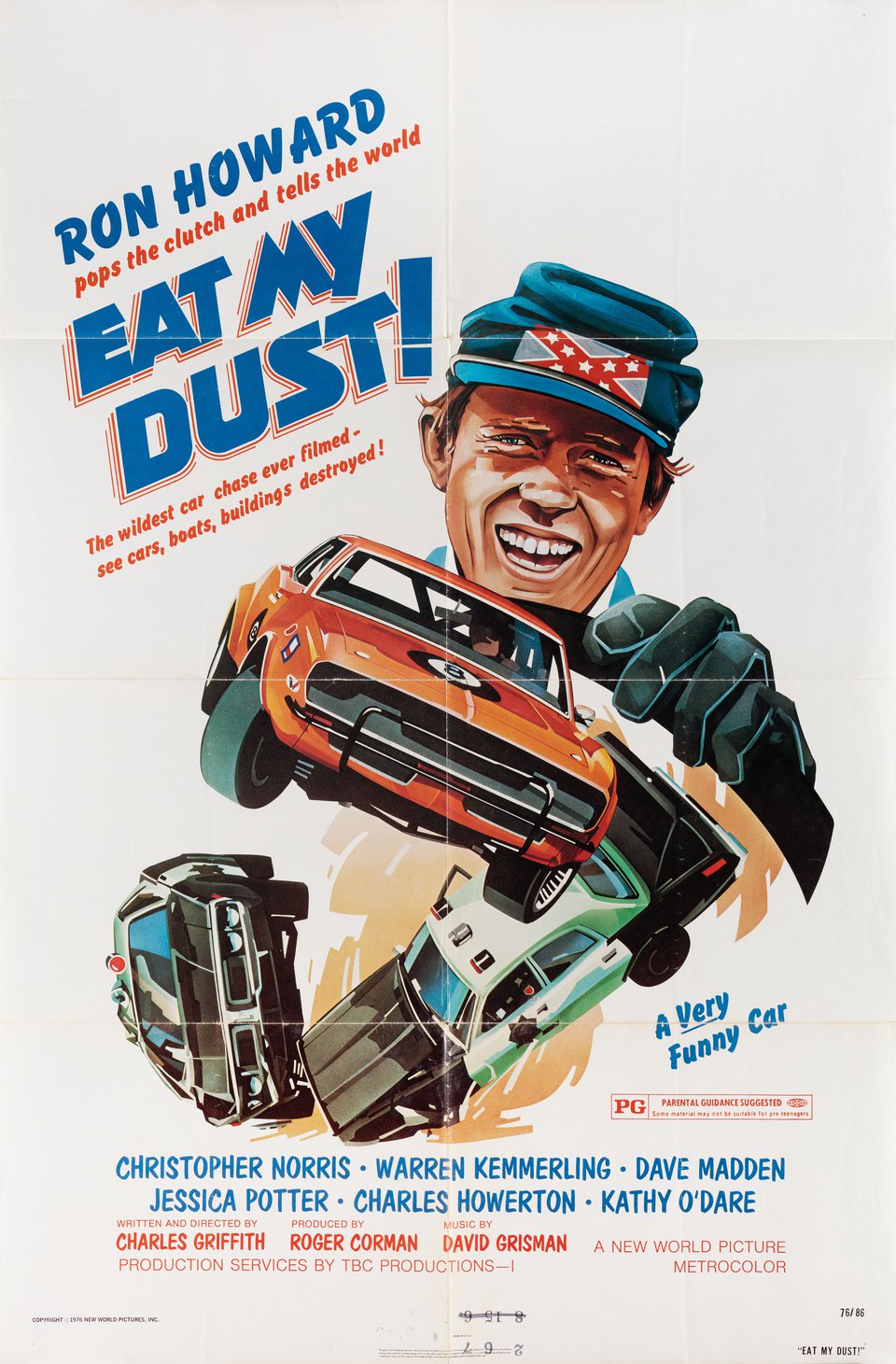 Eat My Dust Original 1976 U.S. One Sheet Movie Poster