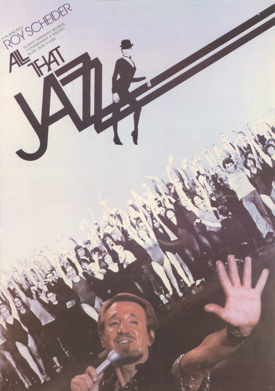 All That Jazz Original 1980 Czech A1 Movie Poster