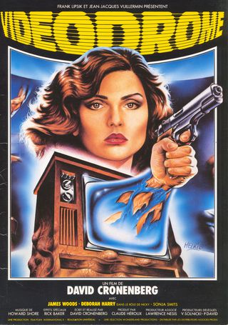 Videodrome Original 1983 French Movie Program Alternate Image