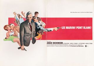 Point Blank Original 1967 Japanese Movie Program Alternate Image