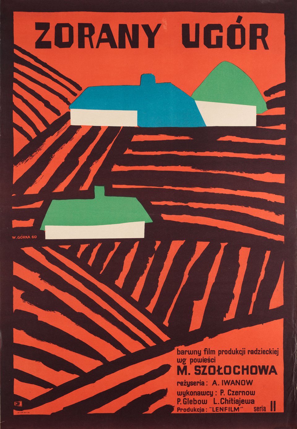 Virgin Soil Upturned Original 1961 Polish A1 Movie Poster Posteritati Virgin Soil Upturned Original 1961 Polish A1 Movie Poster Posteritati