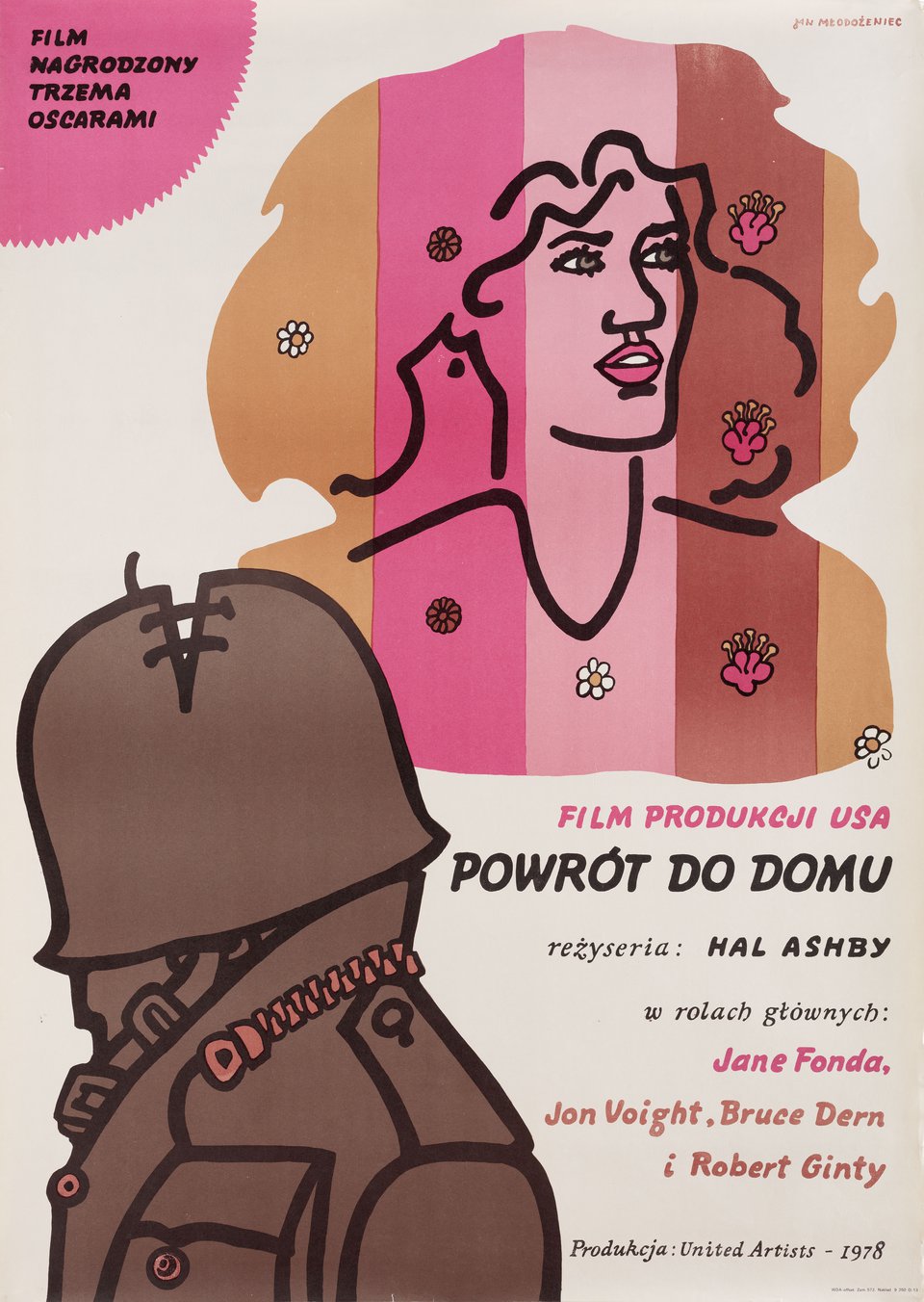 Coming Home Original 1980 Polish B1 Movie Poster