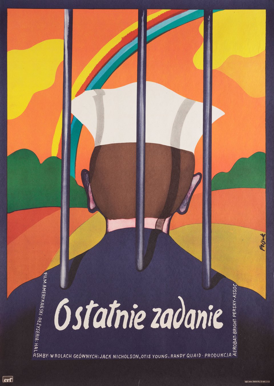 The Last Detail Original 1976 Polish A1 Movie Poster