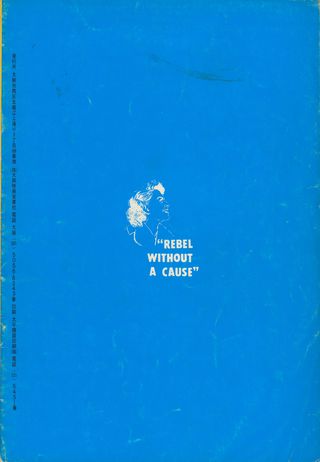 Rebel Without a Cause Original 1956 Japanese Movie Program Alternate Image