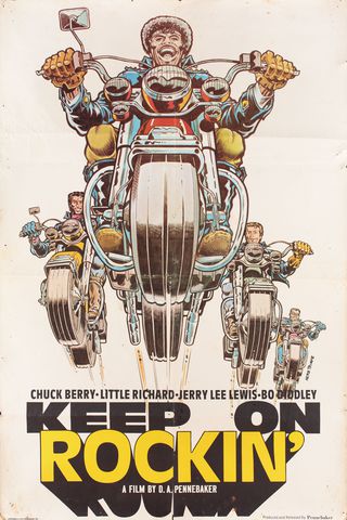 Keep on Rockin' Original 1973 U.S. One Sheet Movie Poster