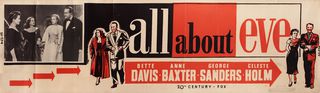 All About Eve Original 1950 U.S. Banner