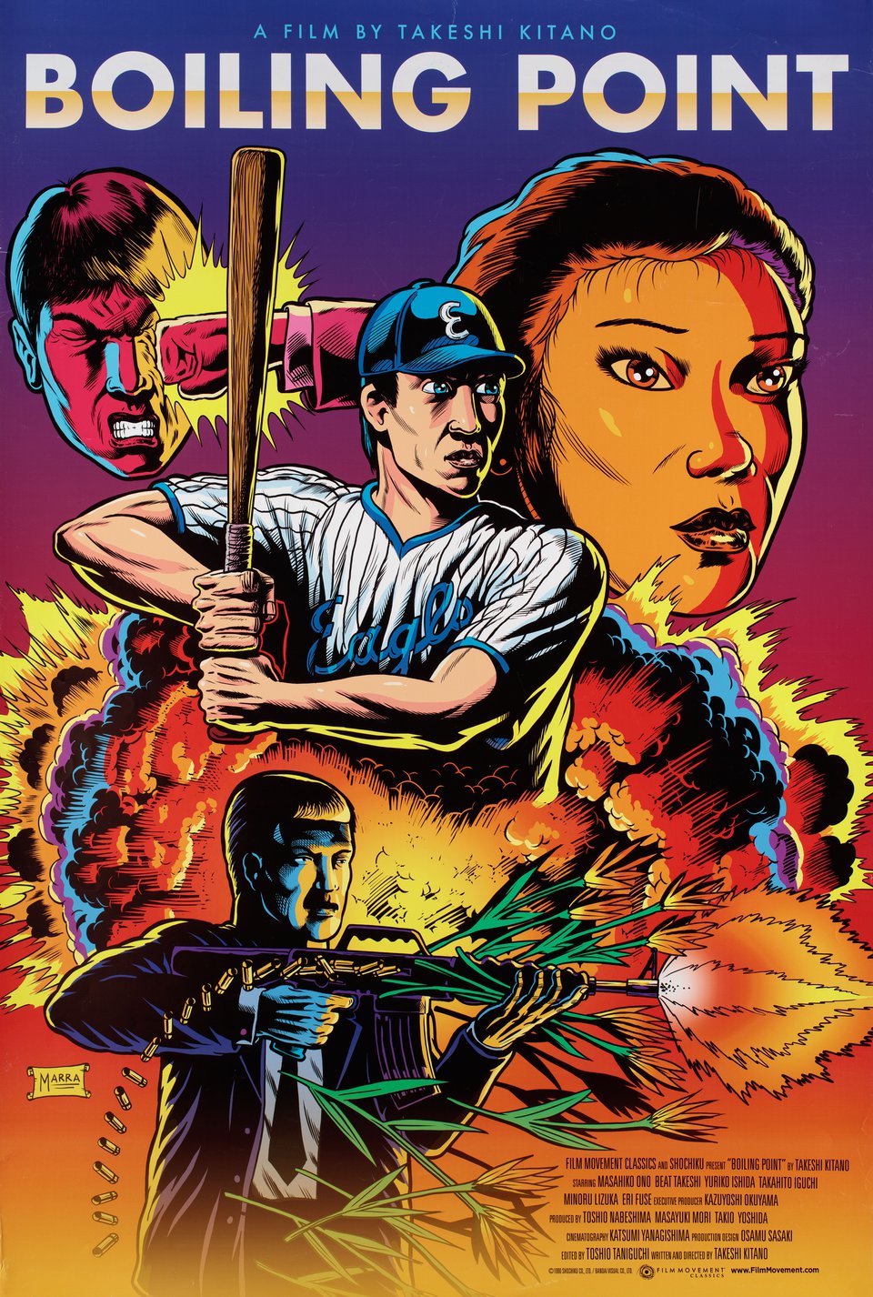 Boiling Point Original 1999 British One Sheet Movie Poster