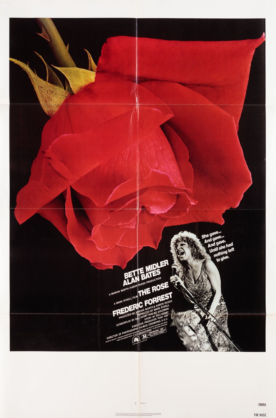 The Rose Original 1979 U.S. One Sheet Movie Poster