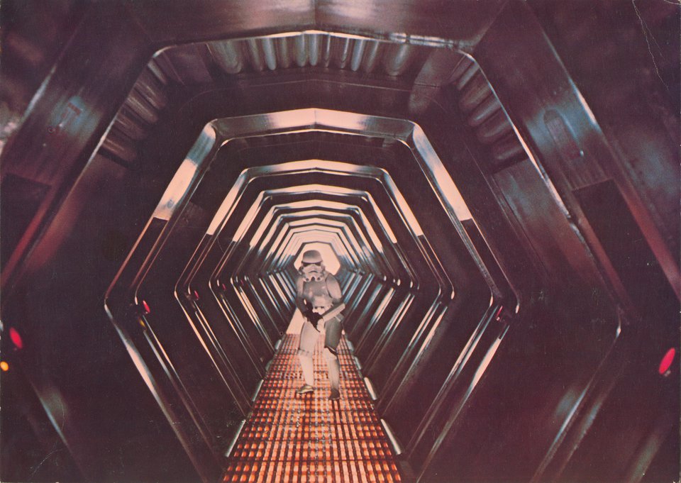 Star Wars Original 1977 U.S. Scene Card