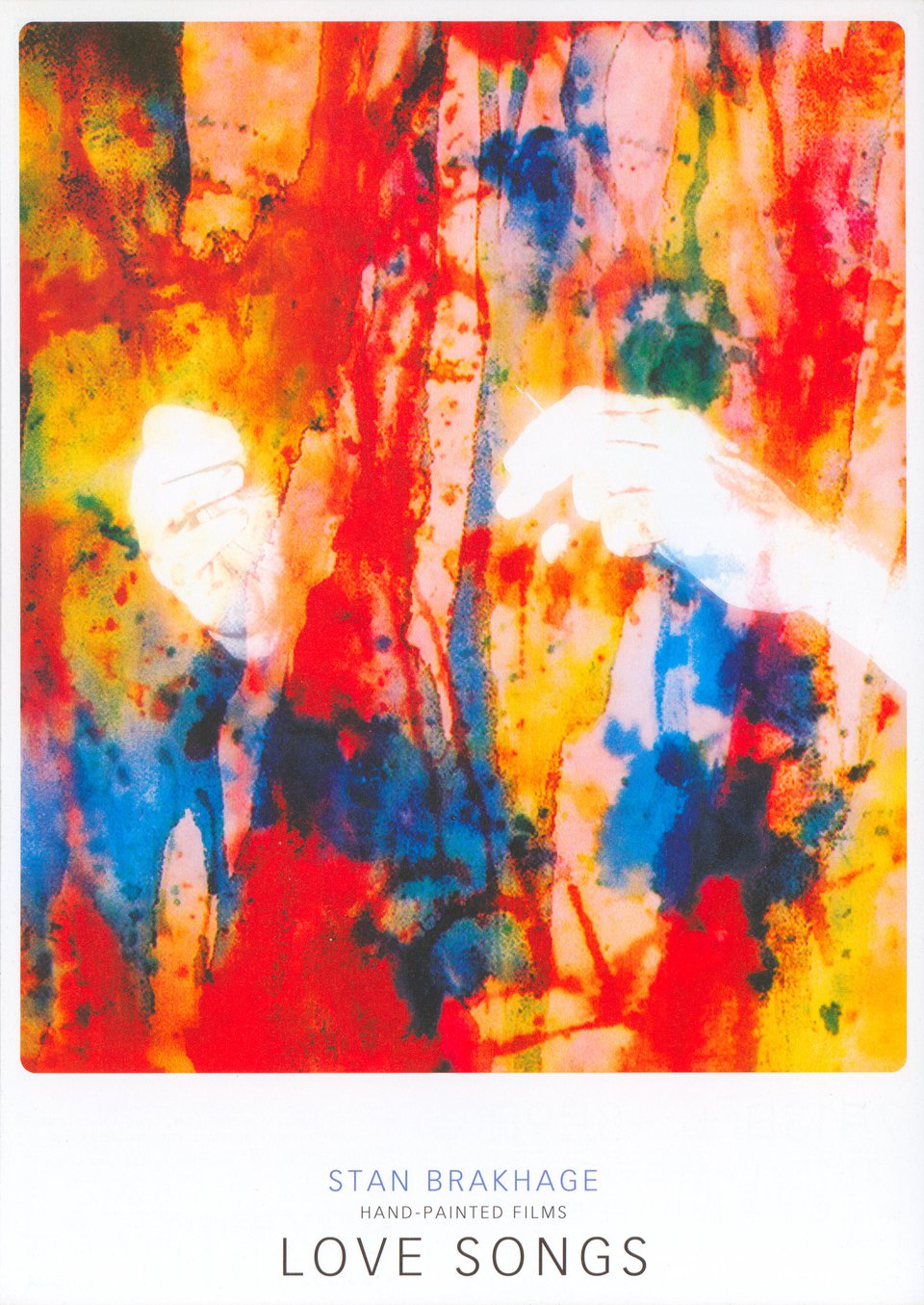 Stan Brakhage: Hand Painted Films: Love Songs Original 2000s Japanese B5 Chirashi Handbill