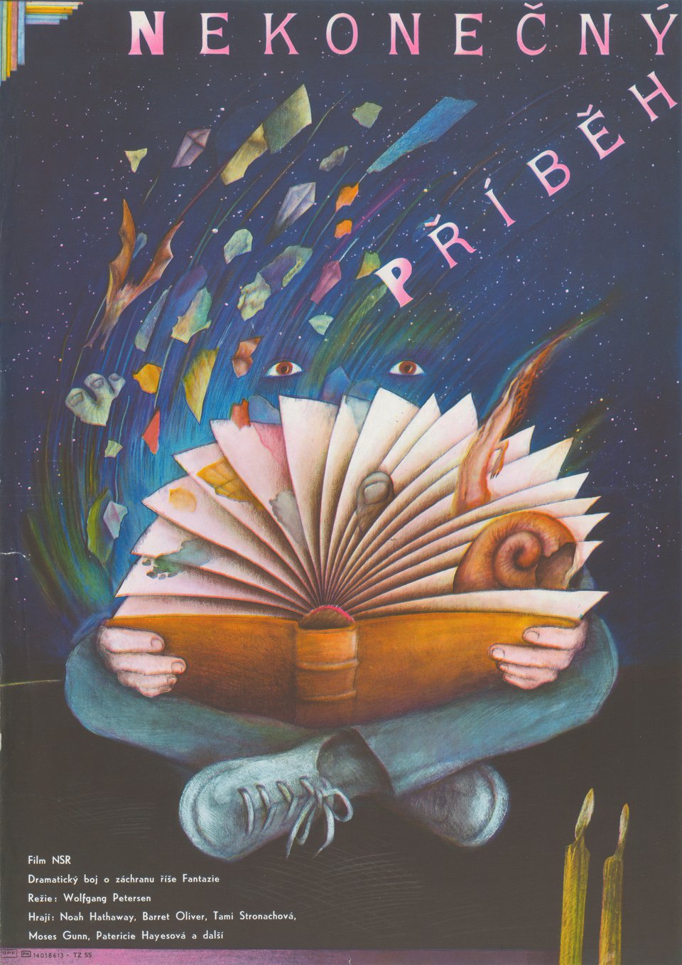 The NeverEnding Story Original 1984 Czech A3 Movie Poster