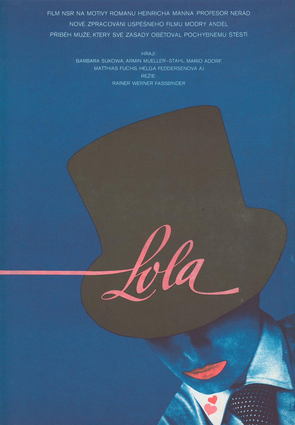 Lola Original 1982 Czech A3 Movie Poster