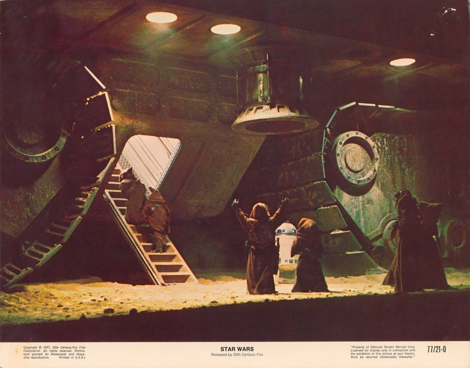 Star Wars Original 1977 U.S. Scene Card