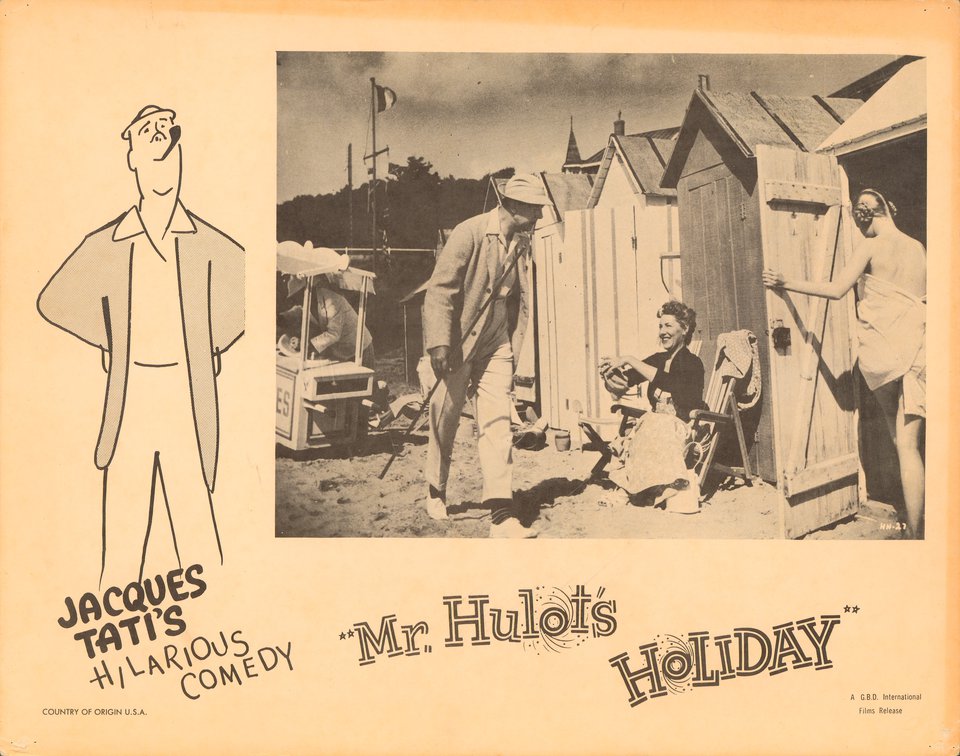 Mr. Hulot's Holiday Original 1954 French Scene Card