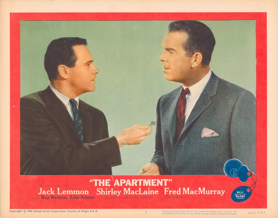 The Apartment Original 1960 U.S. Scene Card