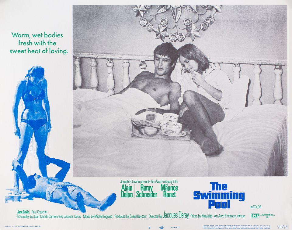 La Piscine Original 1970 U.S. Scene Card