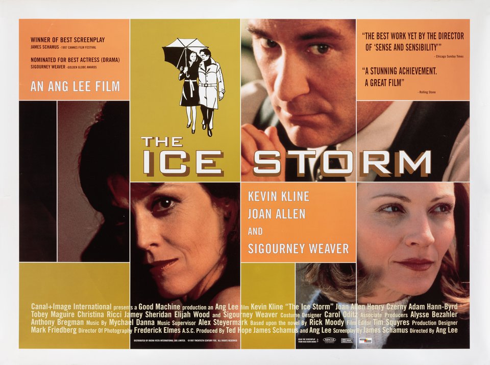 The Ice Storm Original 1997 British Quad Movie Poster