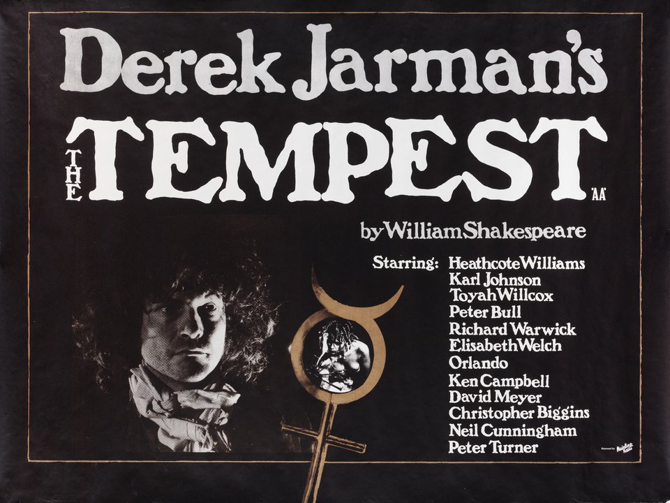 The Tempest Original 1979 British Quad Movie Poster