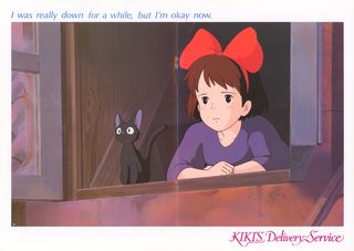 Kiki's Delivery Service Original 1989 Japanese Movie Program Alternate Image