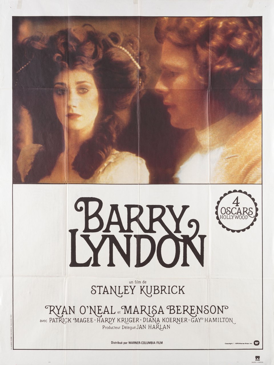 Barry Lyndon Original R1980s French Grande Movie Poster