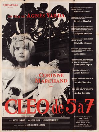 Cleo from 5 to 7 Original 1962 French Grande Movie Poster