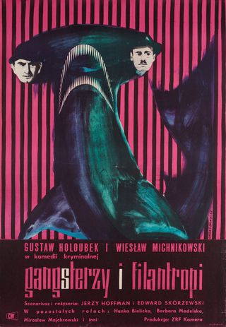 Gangsters and Philantropists Original 1963 Polish A1 Movie Poster