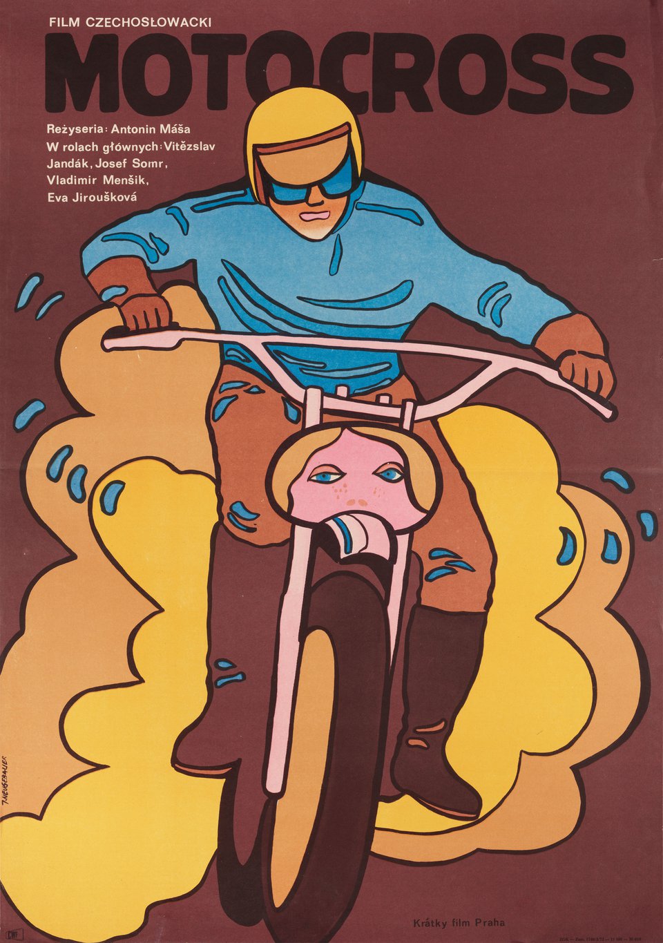 Rodeo Original 1973 Polish A1 Movie Poster