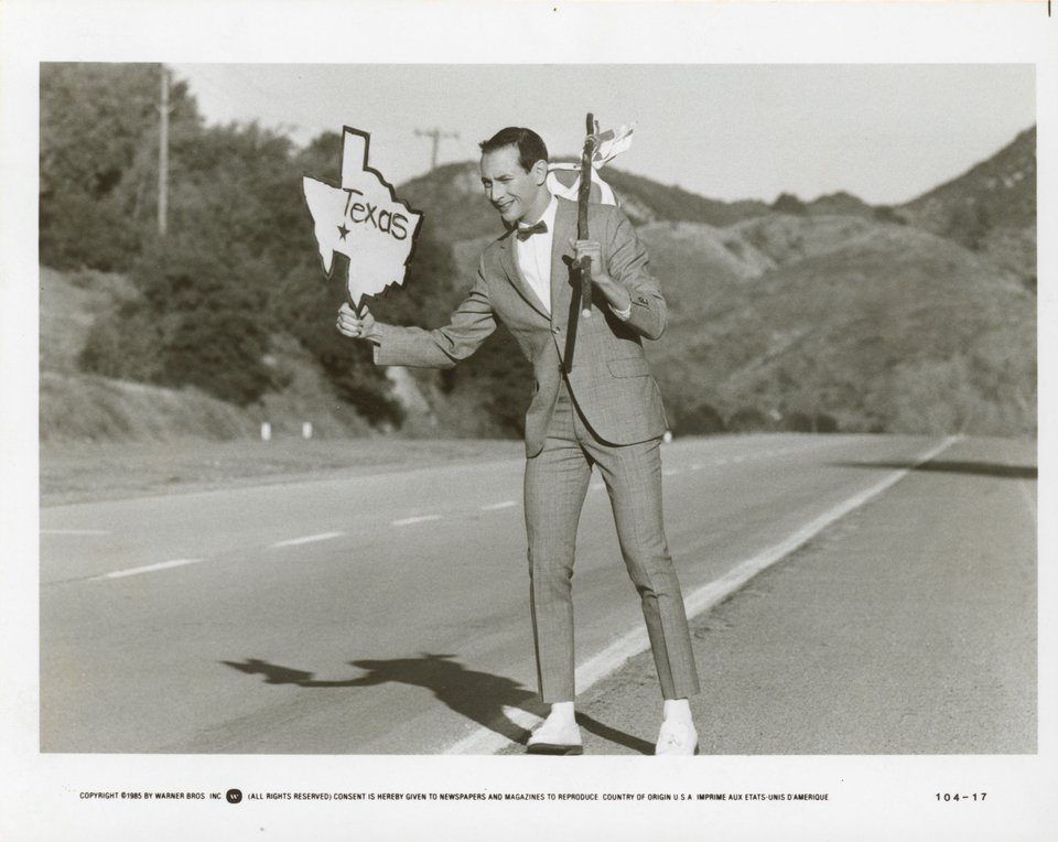 Pee-wee's Big Adventure Original 1985 U.S. Silver Gelatin Single-Weight Photo
