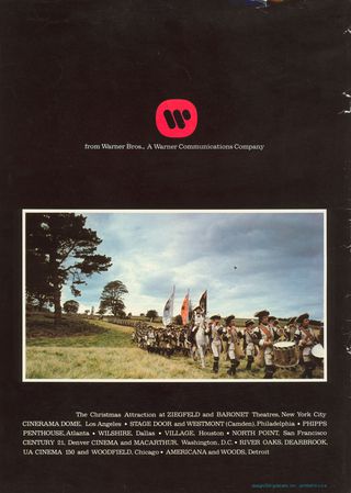 Barry Lyndon Original 1975 U.S. Movie Program Alternate Image