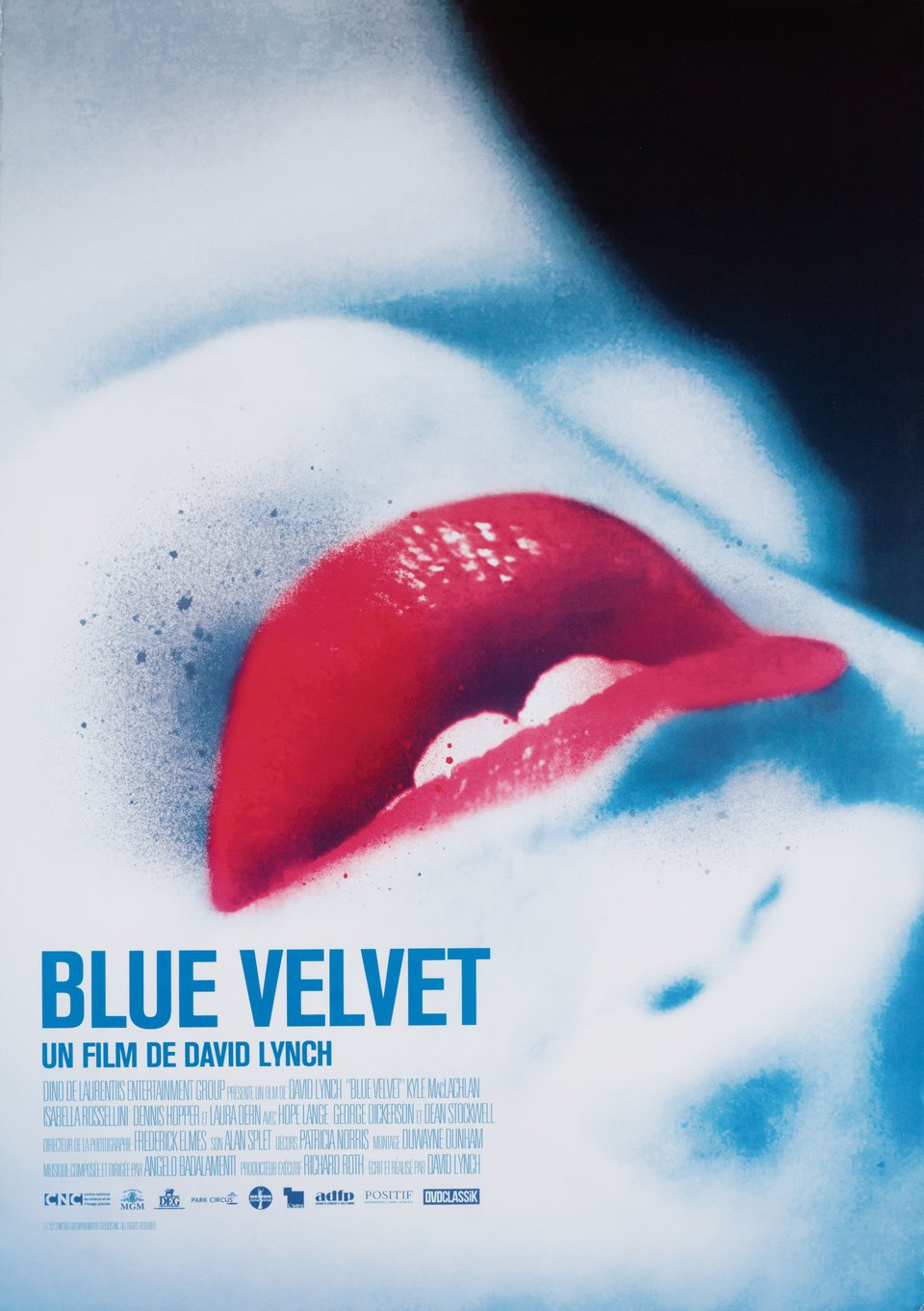 Blue Velvet Original R2014 French Petite Movie Poster