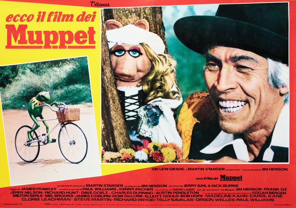 The Muppet Movie Original 1980 Italian Fotobusta Movie Poster