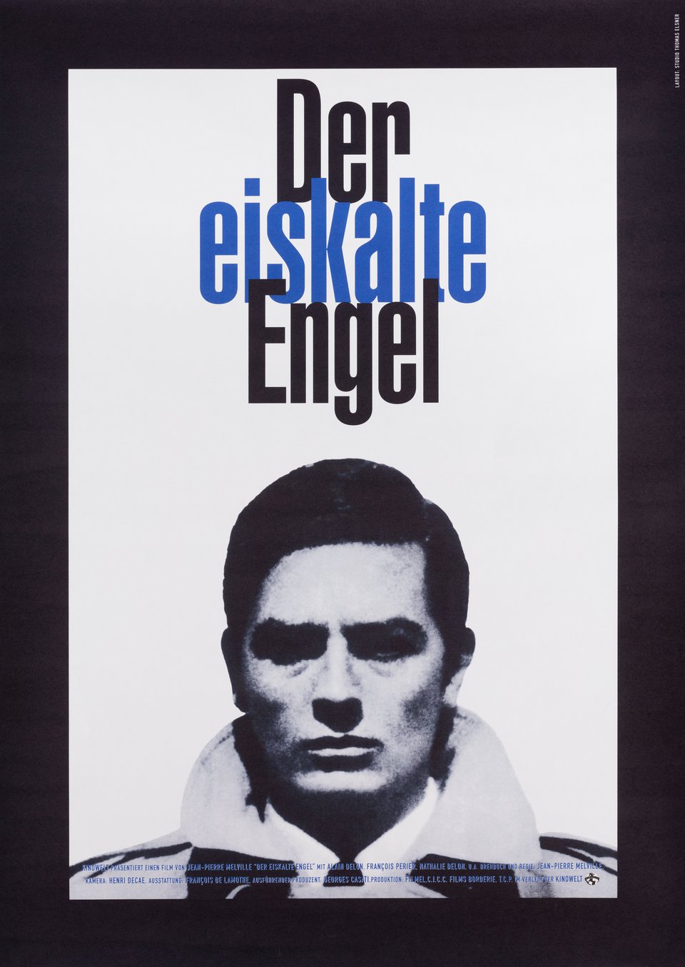 Le Samourai Original R1985 German A1 Movie Poster