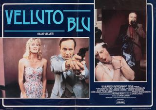 Blue Velvet Original 1986 Italian Fotobusta Movie Poster