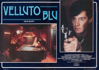 Blue Velvet Original 1986 Italian Fotobusta Movie Poster