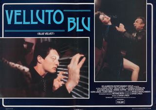 Blue Velvet Original 1986 Italian Fotobusta Movie Poster