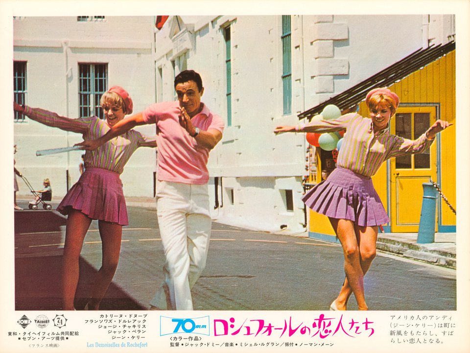 The Young Girls of Rochefort Original 1967 Japanese Scene Card