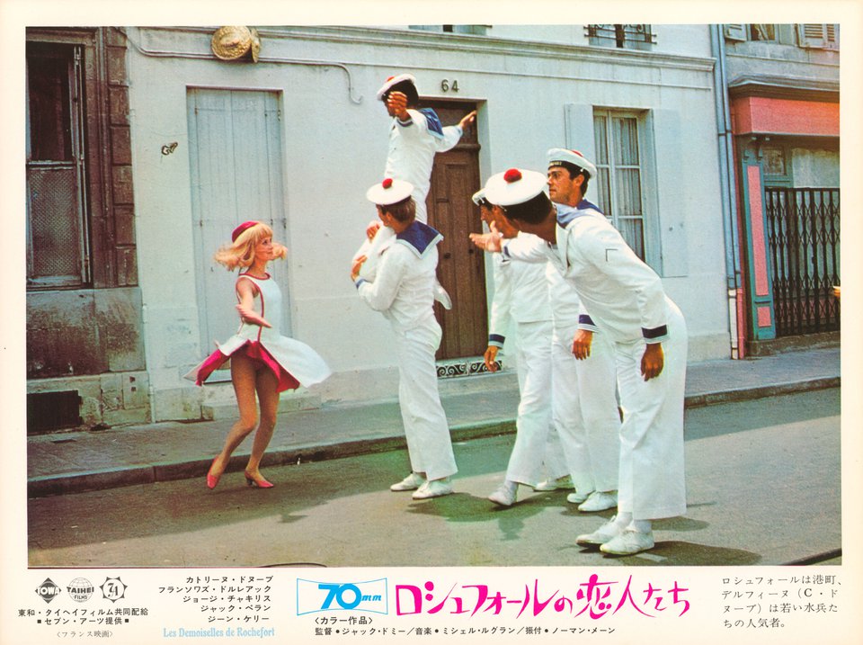 The Young Girls of Rochefort Original 1967 Japanese Scene Card