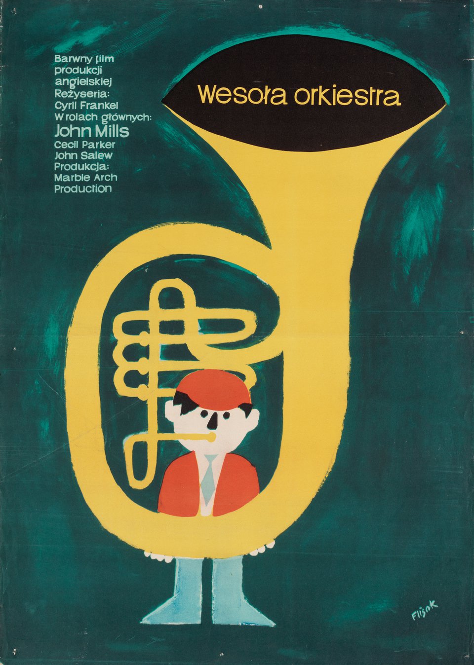 It's Great to Be Young! Original 1956 Polish A1 Movie Poster