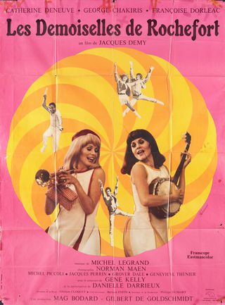 The Young Girls of Rochefort Original 1967 French Grande Movie Poster