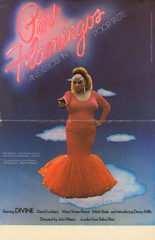 Pink Flamingos Original 1973 U.S. Mini Movie Poster