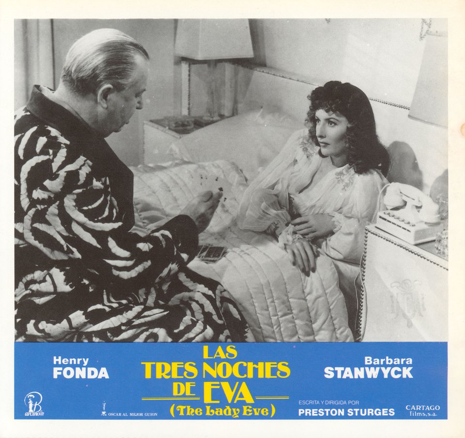 The Lady Eve Original R1980s Spanish Scene Card