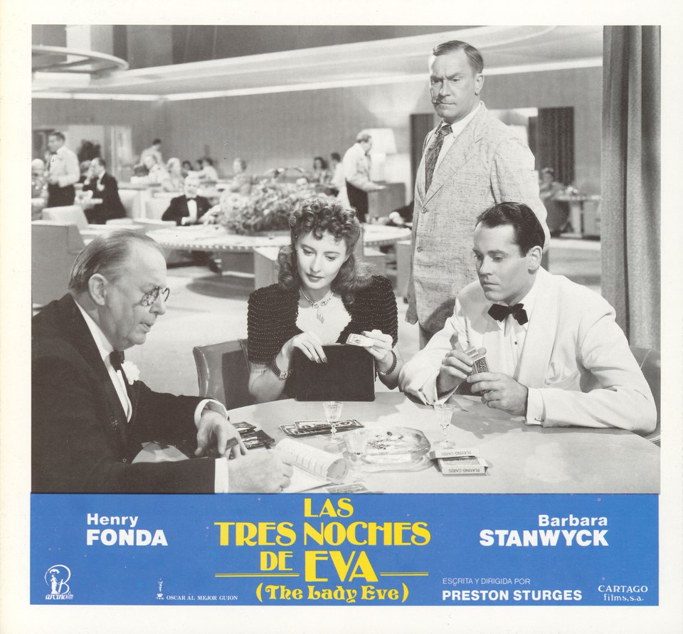 The Lady Eve Original R1980s Spanish Scene Card