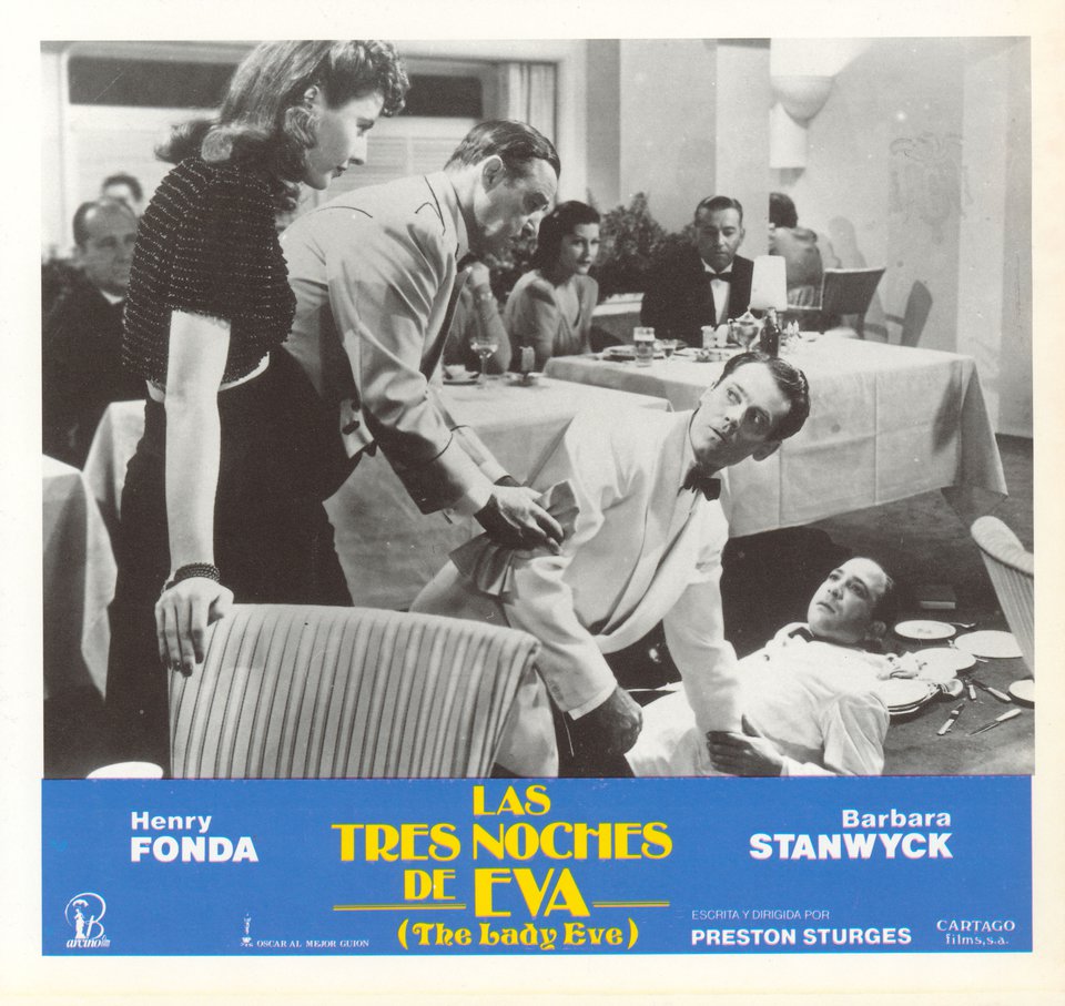 The Lady Eve Original R1980s Spanish Scene Card