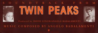 Twin Peaks Original 1990 U.S. Soundtrack Poster
