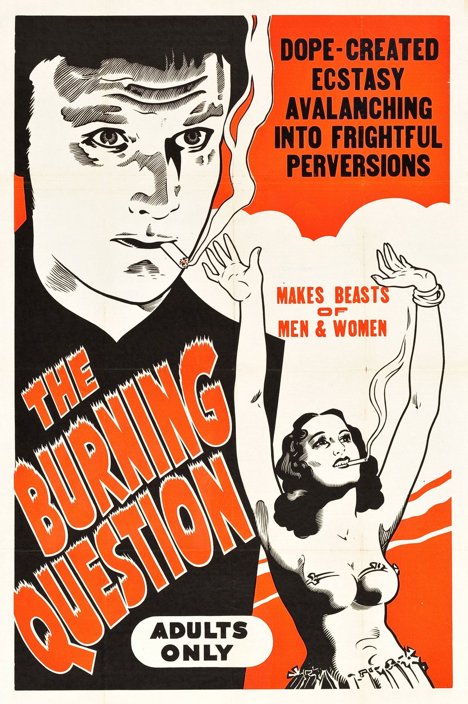 Reefer Madness Original R1940s U.S. One Sheet Movie Poster