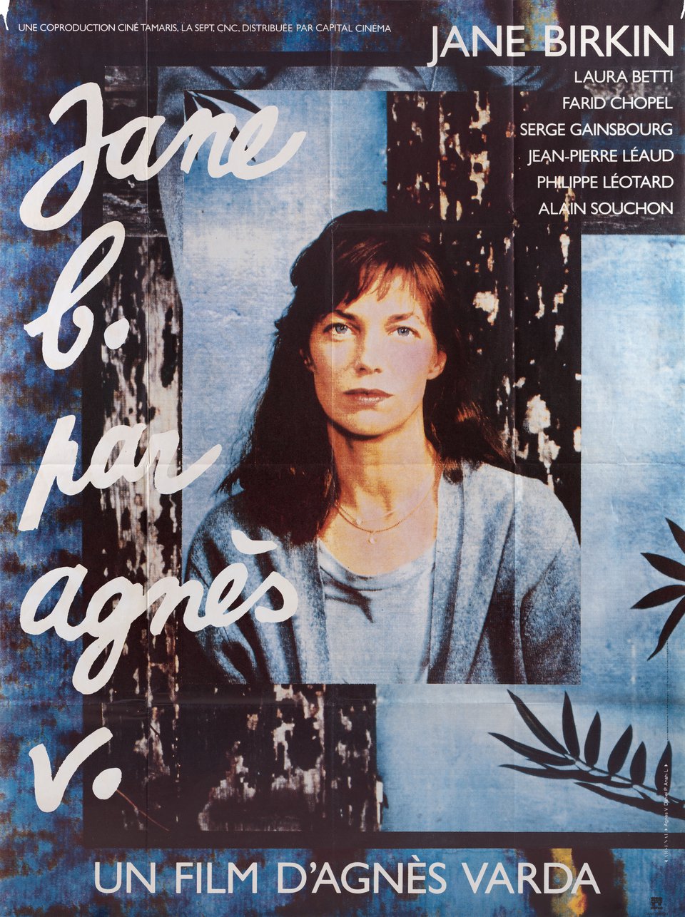 Jane B. for Agnes V. Original 1988 French Grande Movie Poster