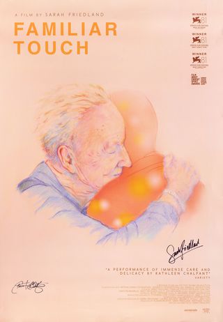 Familiar Touch Original 2025 U.S. One Sheet Movie Poster Signed by Sarah Friedland / Kathleen Chalfant