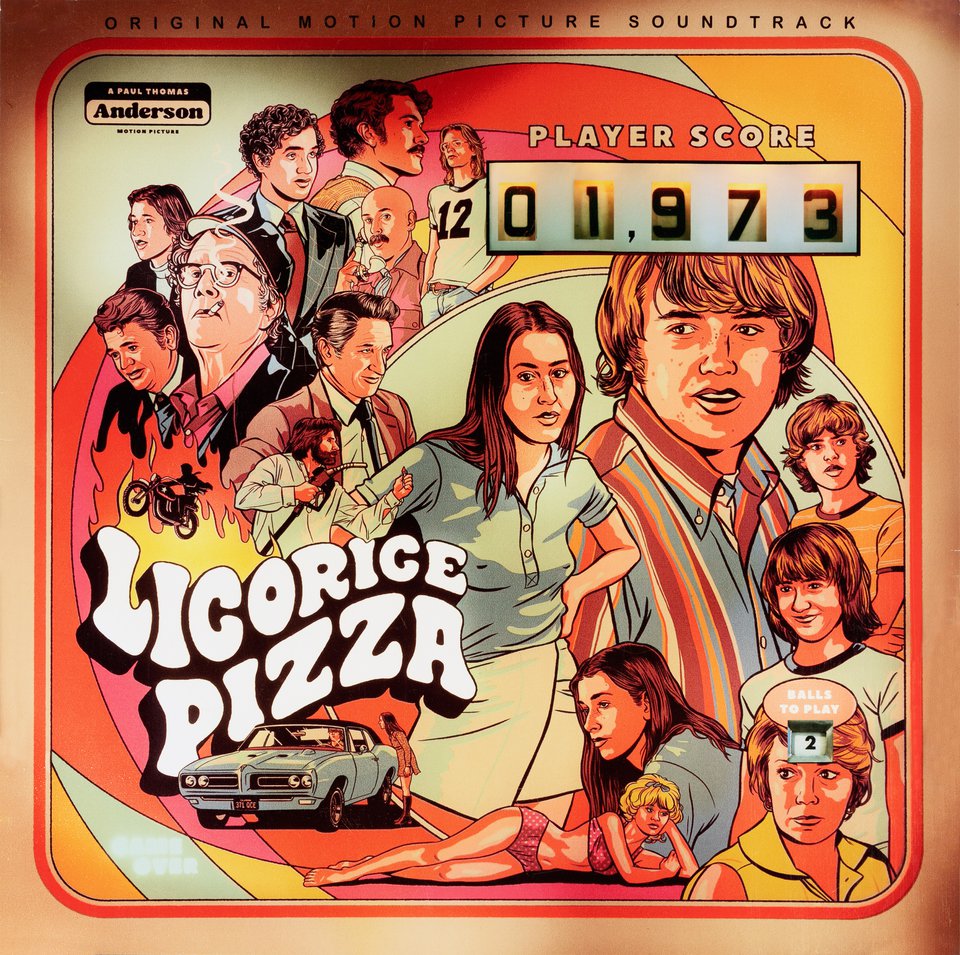 Licorice Pizza Original 2021 U.S. Soundtrack Movie Poster