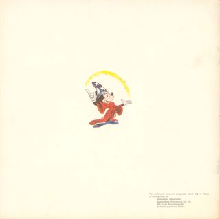 Fantasia Original R1977 U.S. Movie Program Alternate Image
