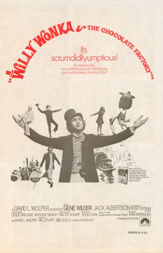 Willy Wonka & the Chocolate Factory Original 1971 U.S. Movie Herald Alternate Image